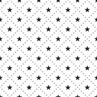 Seamless pattern with stars for web, print, fashion fabric, wallpaper, textile design, background for invitation card or holiday decor. vector