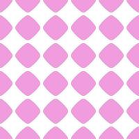 Pink baby seamless pattern with squares. Checkered tile pattern, pink and white wallpaper background. vector