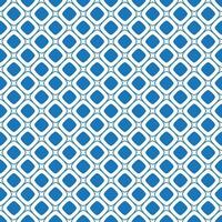 Geometric ornamental blue vector pattern. Abstract seamless checkerboard background vector illustration.