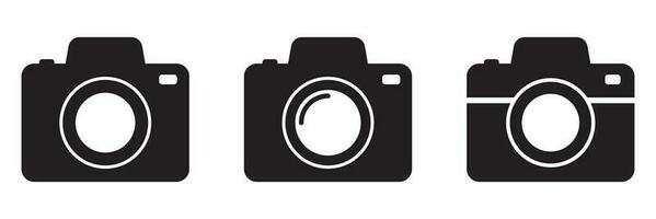 Camera icon. Photo camera vector icon.