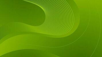 abstract green gradient wave background for business vector