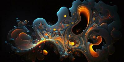 abstract 3d background illustration photo