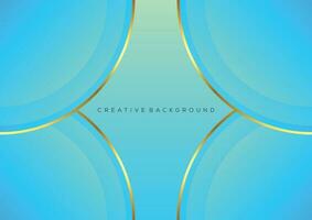 light blue with luxury background abstract modern design vector