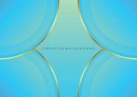 light blue with luxury background abstract modern design vector