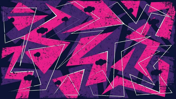 Abstract stylish urban art grungy background
