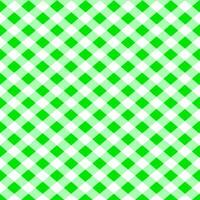 Gingham check plaid pattern in soft green for tablecloth, gift paper, napkin, blanket, scarf. Seamless light monochrome small vichy tartan check vector for modern spring summer fashion textile print.