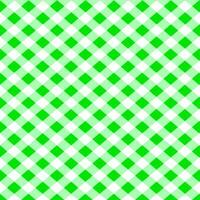 Gingham check plaid pattern in soft green for tablecloth, gift paper, napkin, blanket, scarf. Seamless light monochrome small vichy tartan check vector for modern spring summer fashion textile print.