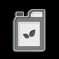 Icon Chemicals. related to Agriculture symbol. glossy style. simple design editable. simple illustration vector