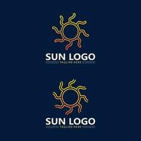 Sun Vector illustration Icon