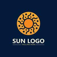 Sun Vector illustration Icon