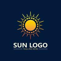 Sun Vector illustration Icon