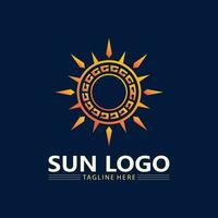 Sun Vector illustration Icon