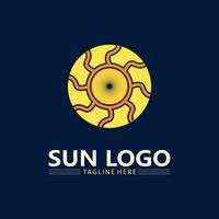 Sun Vector illustration Icon