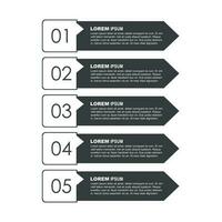 Infographic templates for business. Vector illustration on white background.