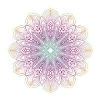 Bright colors mandala design or Ethnic mandala with colorful tribal ornament. vector