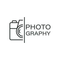 Camera device sign icon in flat style. Photography vector illustration on white isolated background. Cam equipment business concept.