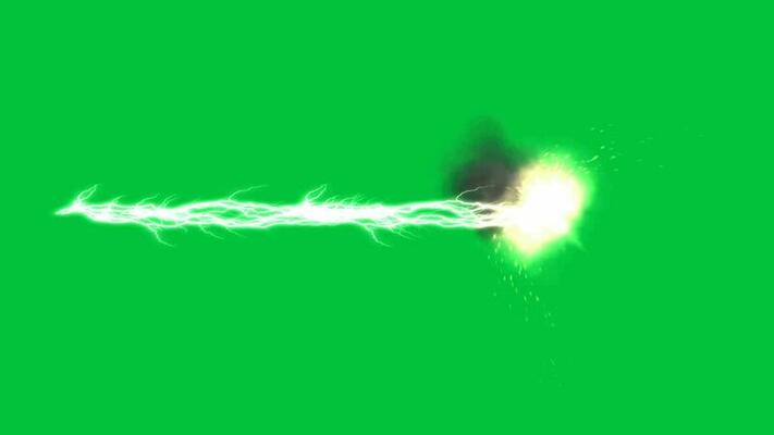 Green Screen Lightning Effect Stock Video Footage for Free Download