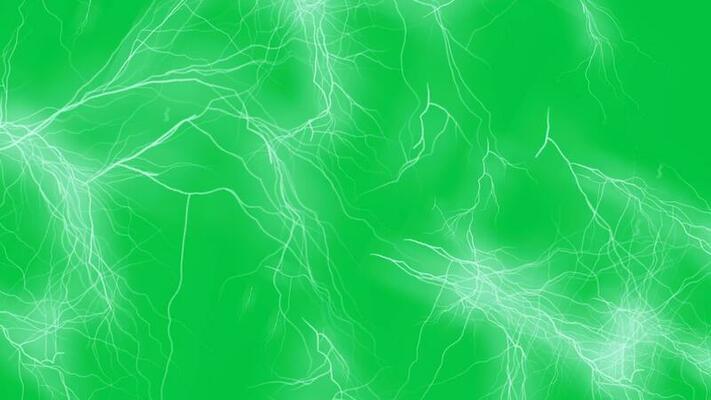 Green Screen Lightning Stock Video Footage for Free Download