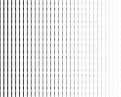 Vertical dots line halftone pattern ,black dots background. vector