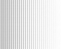 Vertical dots line halftone pattern ,black dots background. vector