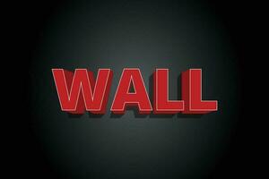 Editable 3D Vector Text Effect Template