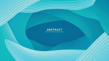 Abstract vector background curve lines blue light blue gradient mesh bg