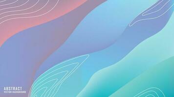 Abstract vector background pastel colors blue purple gradient mesh bg minimal style