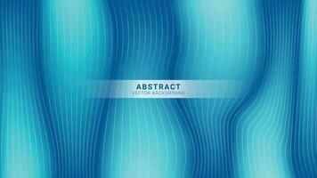 Abstract vector background with lines blue light blue gradient mesh bg