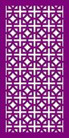 Decorative vector pattern for cnc laser