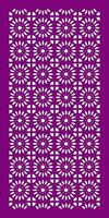 Decorative vector pattern for cnc laser