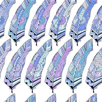 resumen pluma sin costura modelo antecedentes vector