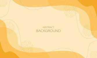 Abstract background with doodle shape and line art vector