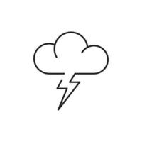 nube lluvia icono vector ilustración diseño