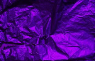 Abstract purple foil background texture photo