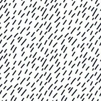 Seamless sketchy doodle texture. Black and white pattern. vector