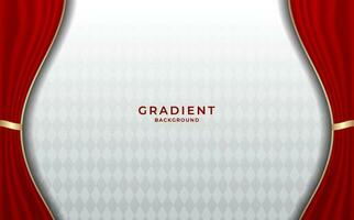 red and white indonesia background concept illustration vector