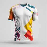 Trendy Boy Jersey Design, Generative AI photo