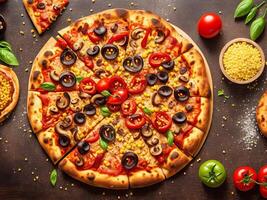 Tempting Spicy Pizza Pictures That Will Ignite Your Cravings, Generative AI photo