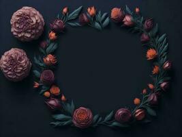 Elegant Floral Background Enhance Your Designs with Beautiful and Versatile Floral Patterns, Generative AI photo