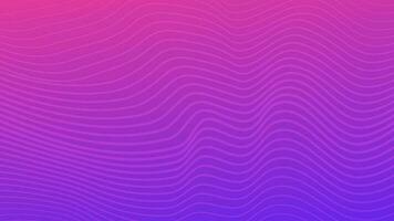 Modern colorful gradient background with wavy lines vector