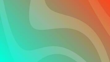 Modern colorful gradient background with wave lines vector