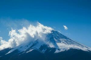 Fuji mountain in japan photo