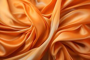 textured satin fabric ,satin fabric wave background ,generative ai photo