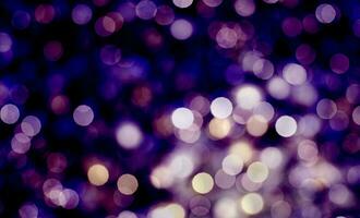 Abstract bokeh pastel background. Bokeh light, shimmering blur spot lights on multicolored abstract background photo