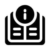 book icon for your website, mobile, presentation, and logo design. vector