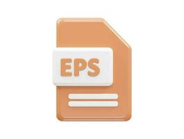 Eps file format folder vector 3d