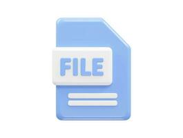 Folder file format folder vector 3d