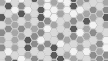 resumen geométrico hexágono blanco y gris color antecedentes. computadora digital dibujo. blanco antecedentes. triángulo túnel. moderno resumen ilustración. póster, fondo de pantalla, aterrizaje página. hexágono. foto