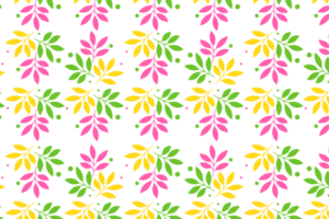 abstract bloemen patroon, botanisch patroon png
