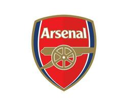 arsenal club logo símbolo primer ministro liga fútbol americano resumen diseño vector ilustración